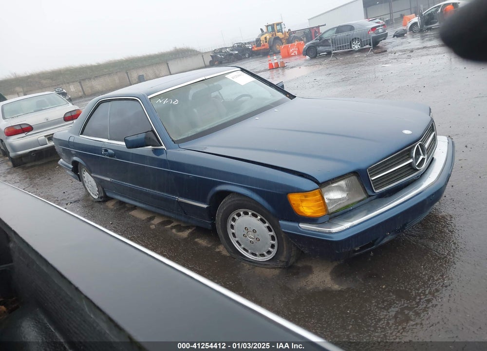 1985 MERCEDES-BENZ 500 SEC VIN: WDBCA44D6FA126492