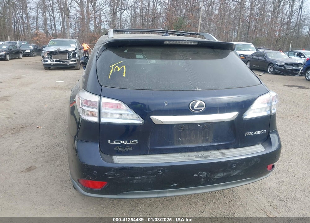 2010 LEXUS RX 450H VIN: JTJBC1BA3A2024324