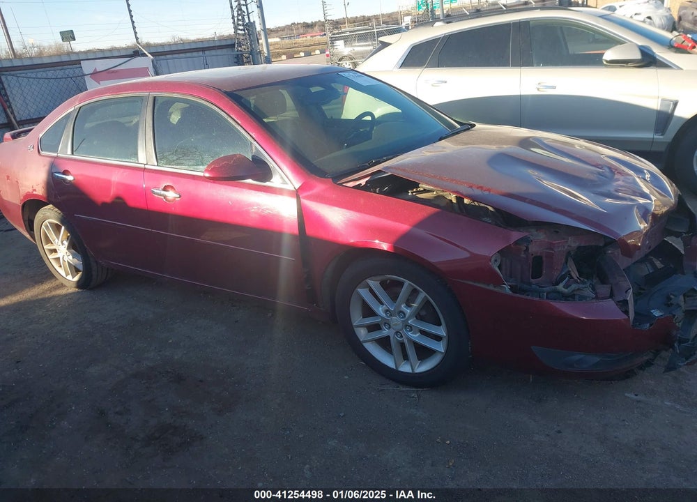 2008 CHEVROLET IMPALA VIN: 2G1WU583589218875