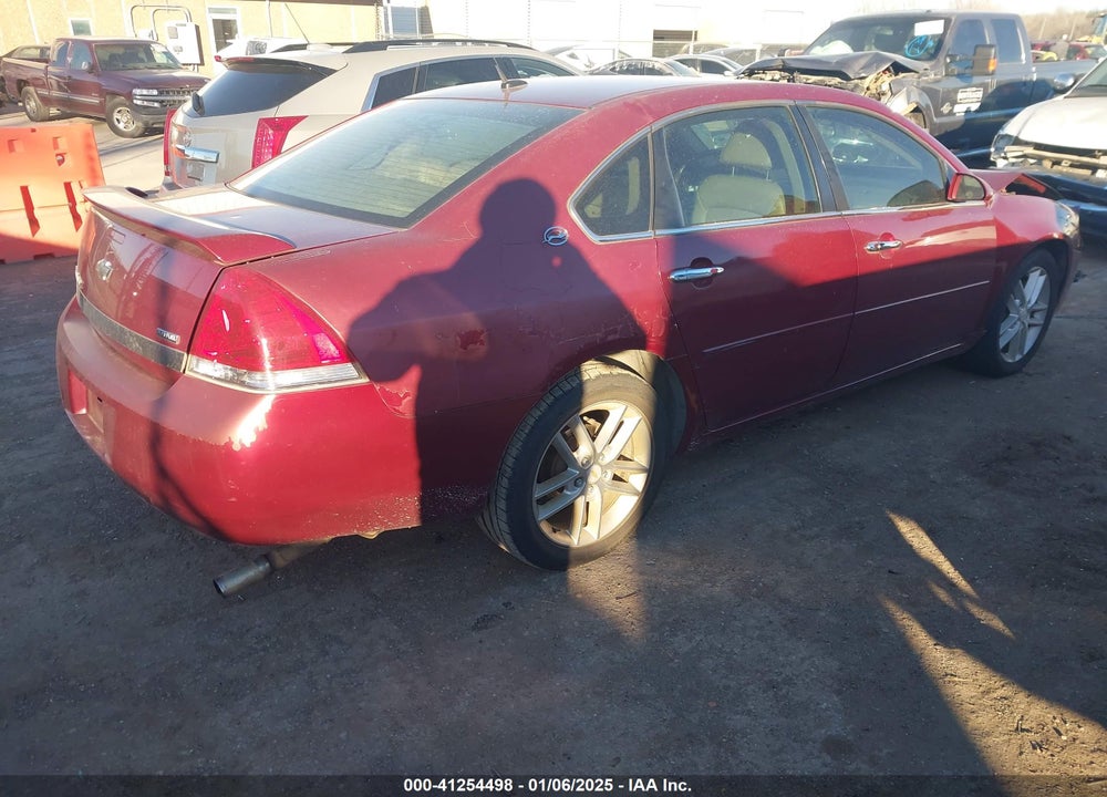 2008 CHEVROLET IMPALA VIN: 2G1WU583589218875