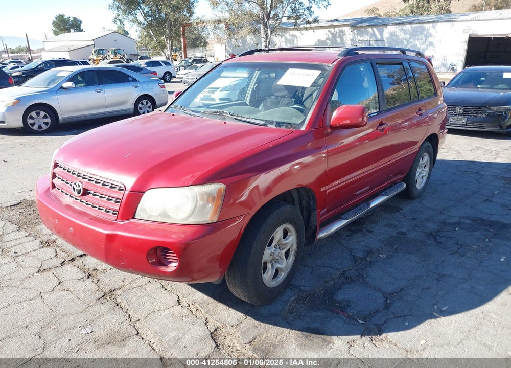 2002 TOYOTA HIGHLANDER VIN: JTEGD21A920032045