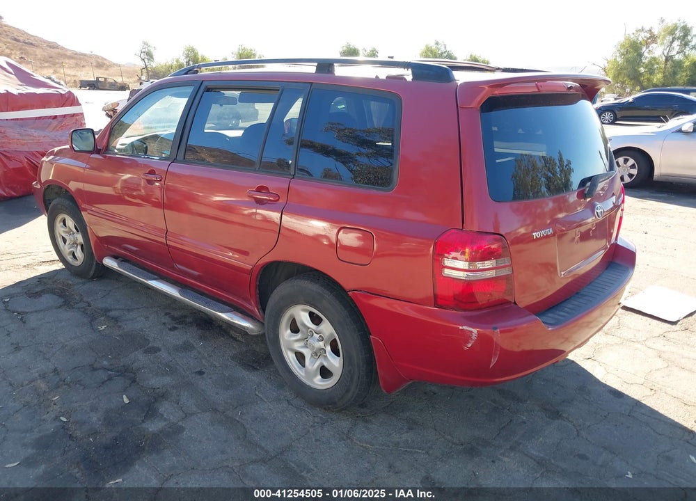 2002 TOYOTA HIGHLANDER VIN: JTEGD21A920032045