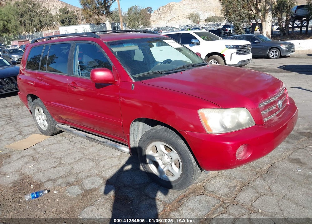 2002 TOYOTA HIGHLANDER VIN: JTEGD21A920032045