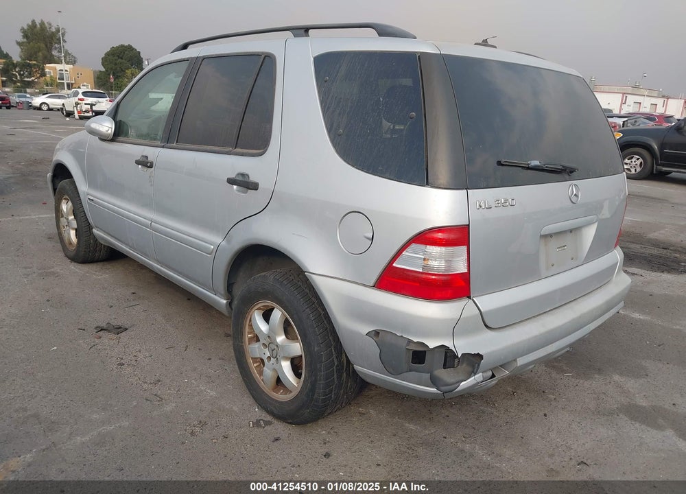 2004 MERCEDES-BENZ ML 350 4MATIC VIN: 4JGAB57E14A508342