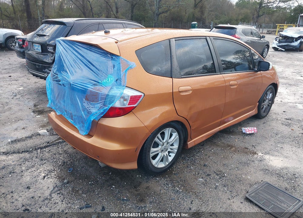 2009 HONDA FIT VIN: JHMGE88619S009541