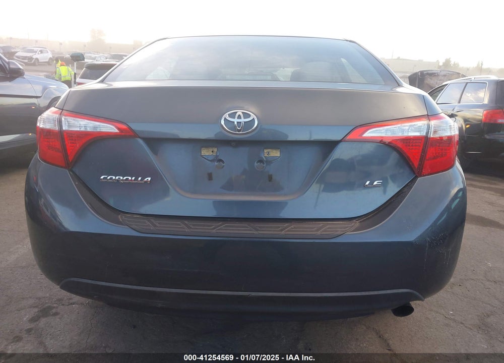 2016 TOYOTA COROLLA VIN: 5YFBURHE5GP467156