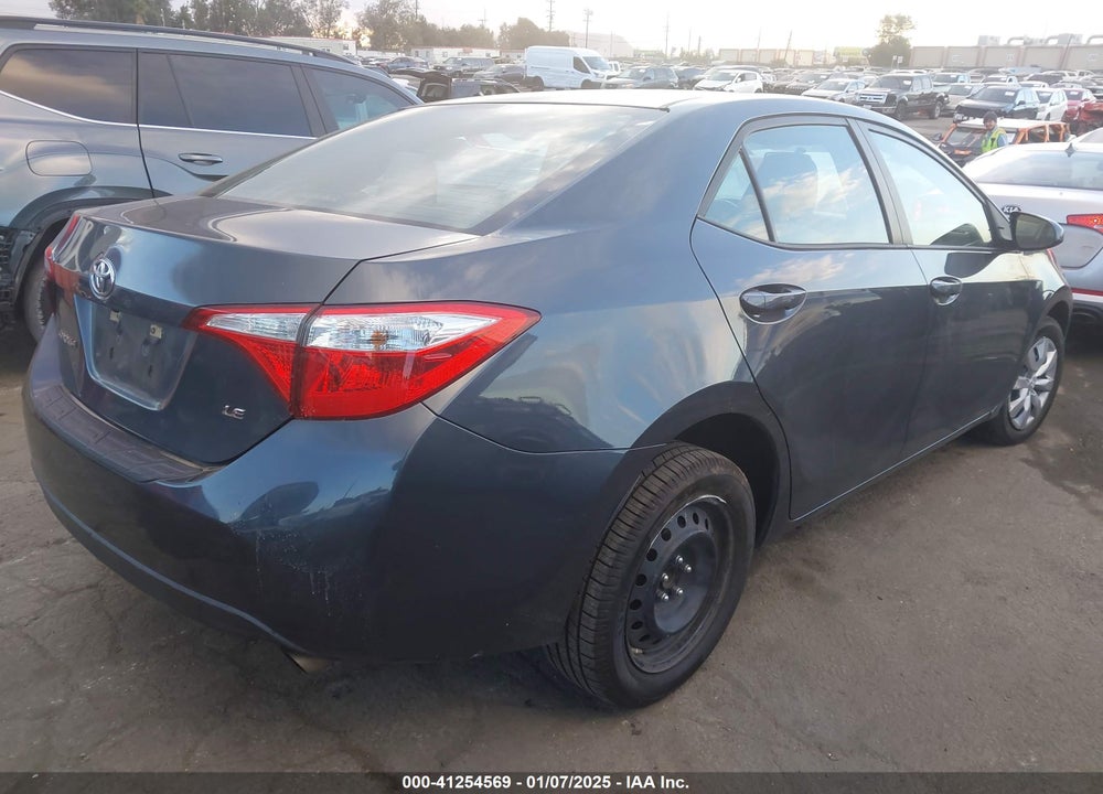 2016 TOYOTA COROLLA VIN: 5YFBURHE5GP467156