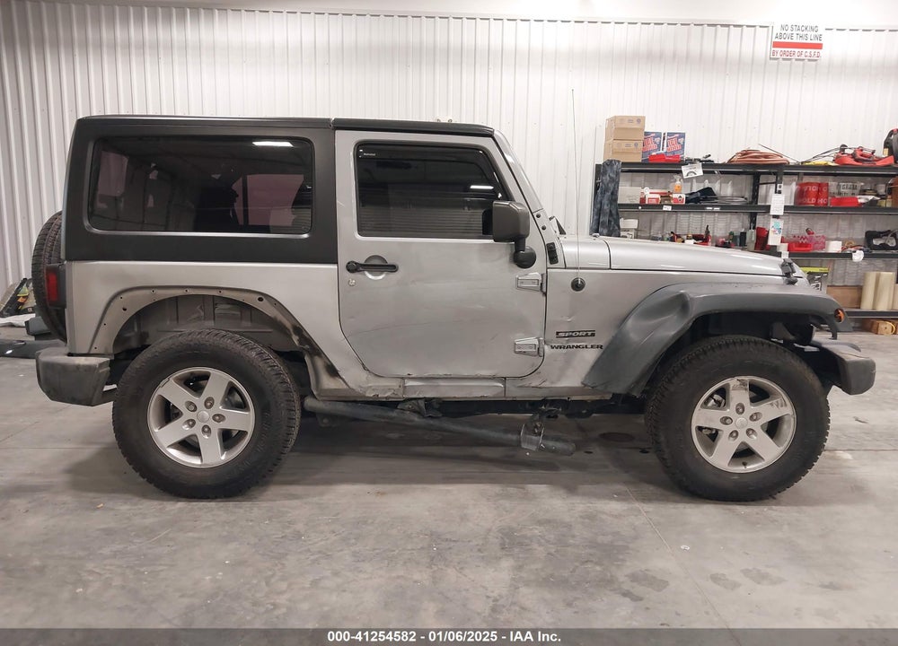 2016 JEEP WRANGLER SPORT VIN: 1C4AJWAG7GL148171