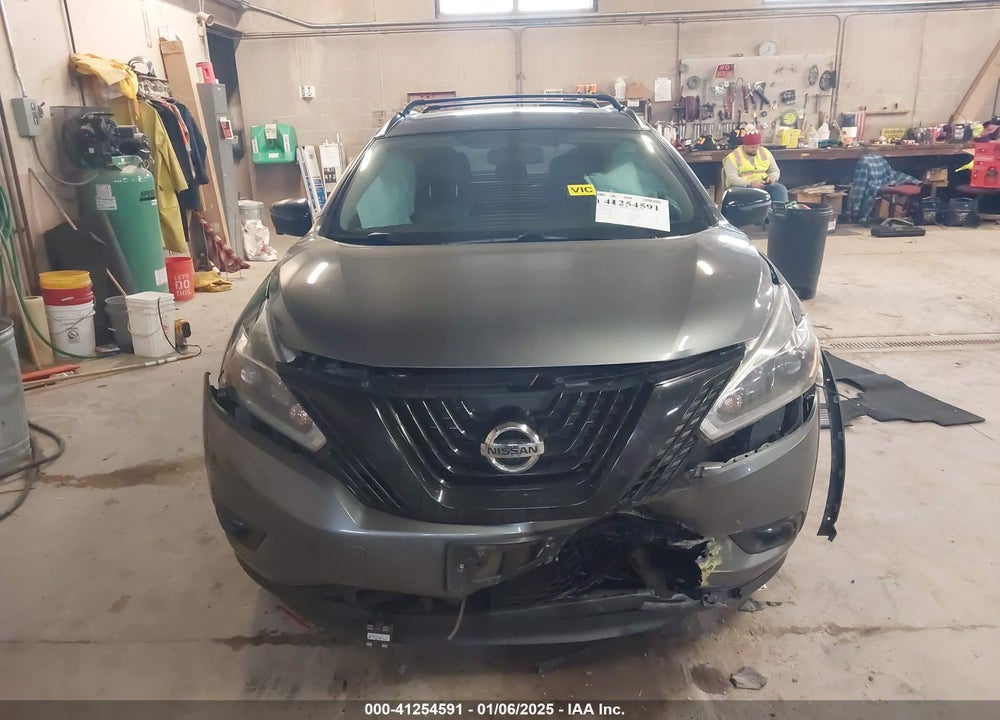 2018 NISSAN MURANO VIN: 5N1AZ2MH2JN119884
