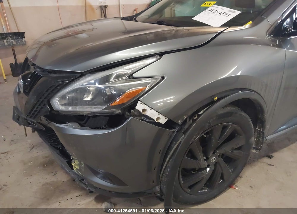 2018 NISSAN MURANO VIN: 5N1AZ2MH2JN119884
