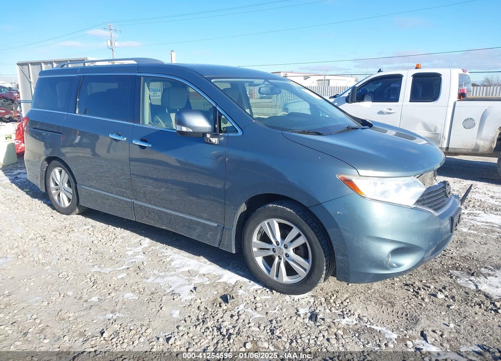 2012 NISSAN QUEST SL VIN: JN8AE2KP8C9047101