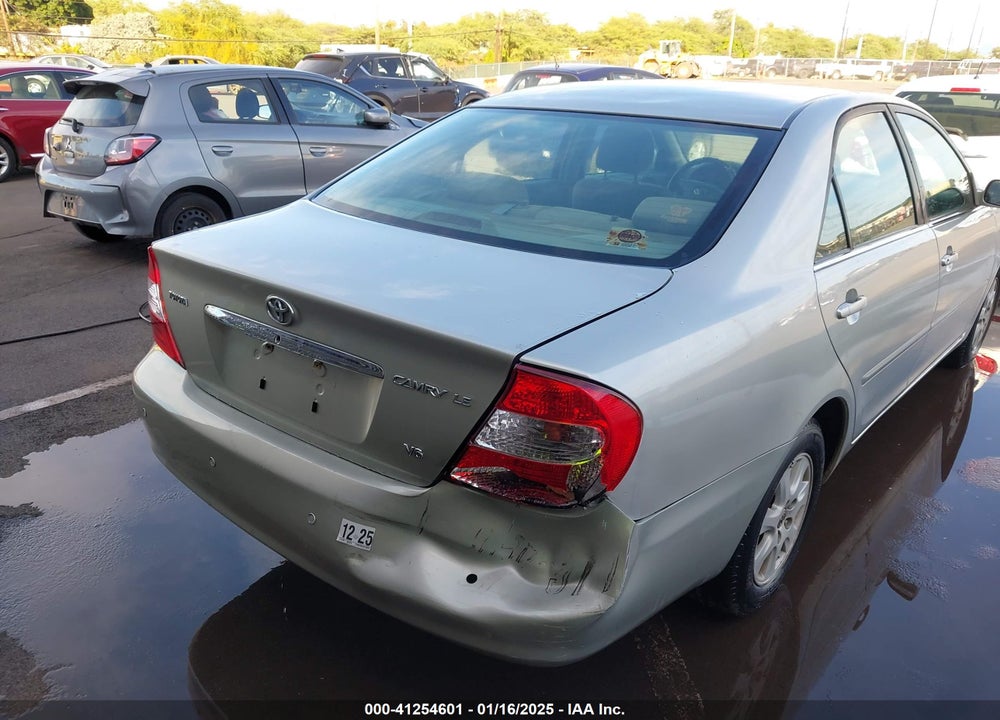 2004 TOYOTA CAMRY LE V6/XLE V6 VIN: JTDBF30K240155634