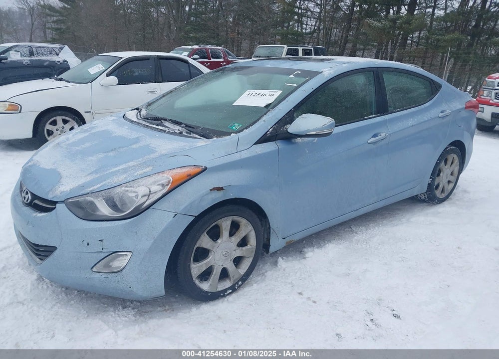 2011 HYUNDAI ELANTRA LIMITED (ULSAN PLANT) VIN: KMHDH4AE3BU110365