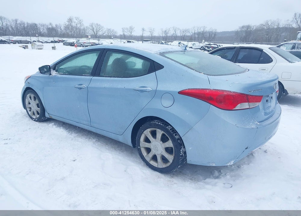 2011 HYUNDAI ELANTRA LIMITED (ULSAN PLANT) VIN: KMHDH4AE3BU110365