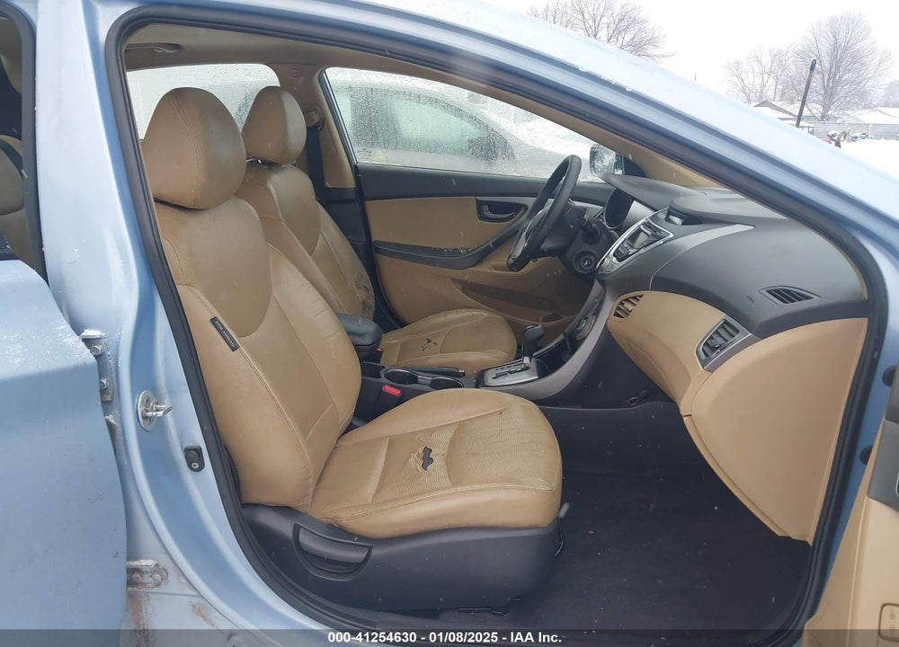 2011 HYUNDAI ELANTRA LIMITED (ULSAN PLANT) VIN: KMHDH4AE3BU110365