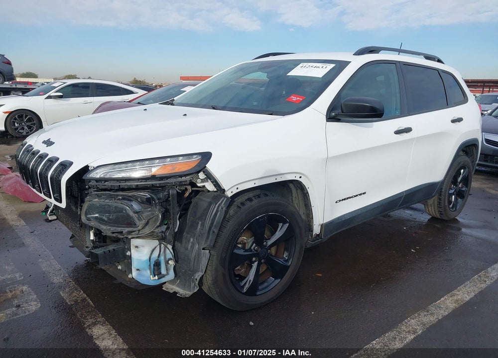 2017 JEEP CHEROKEE VIN: 1C4PJLAS0HW527476