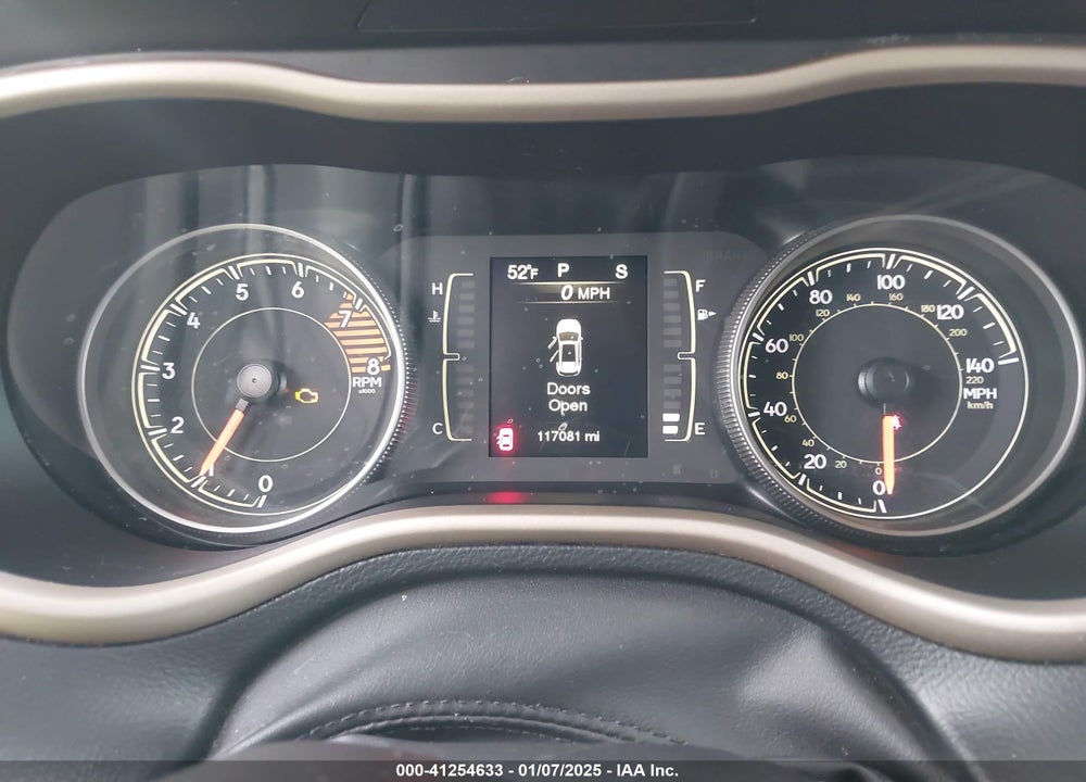2017 JEEP CHEROKEE VIN: 1C4PJLAS0HW527476