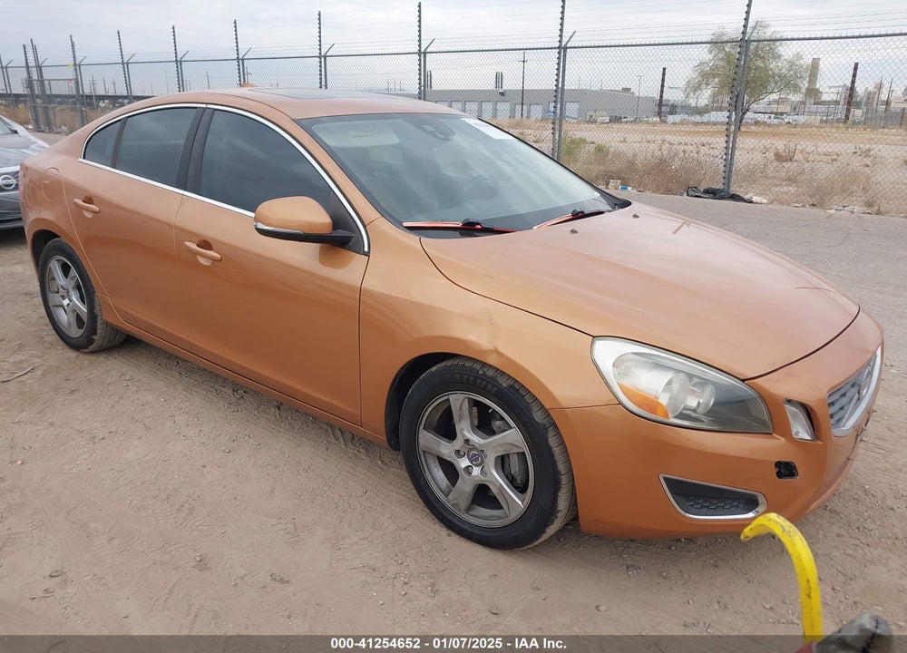 2012 VOLVO S60 T5 VIN: YV1622FS9C2091197
