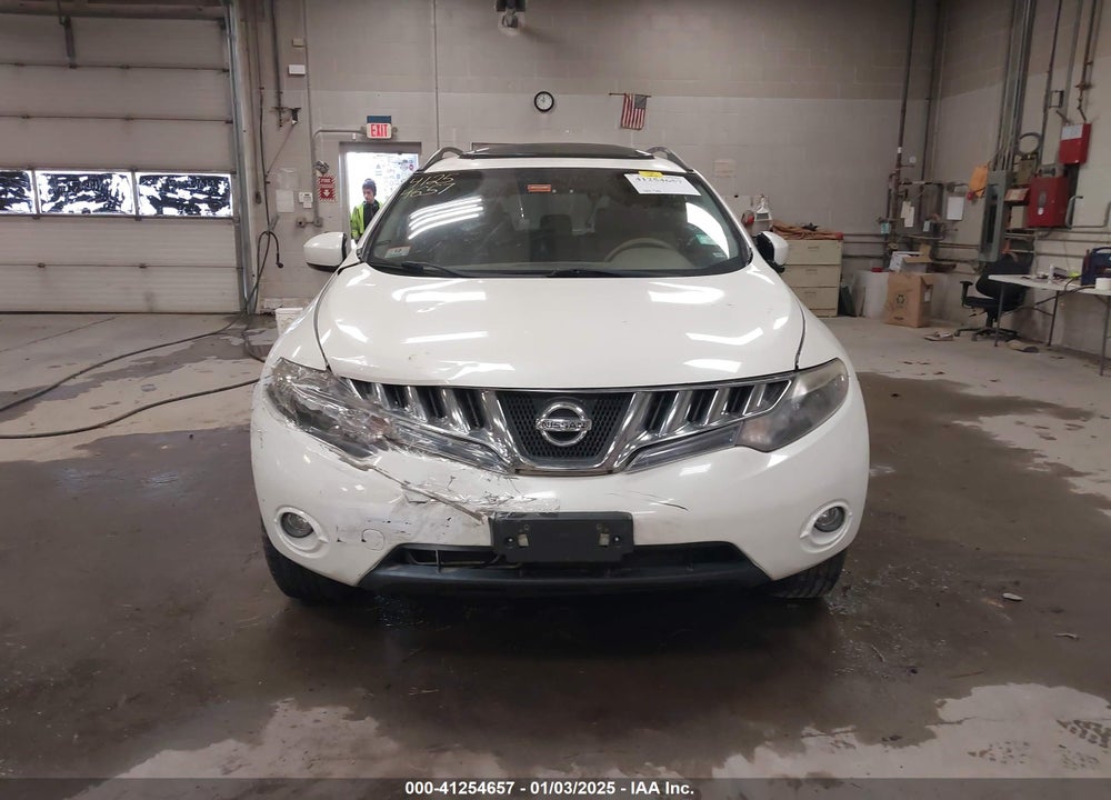 2009 NISSAN MURANO S VIN: JN8AZ18W59W104748