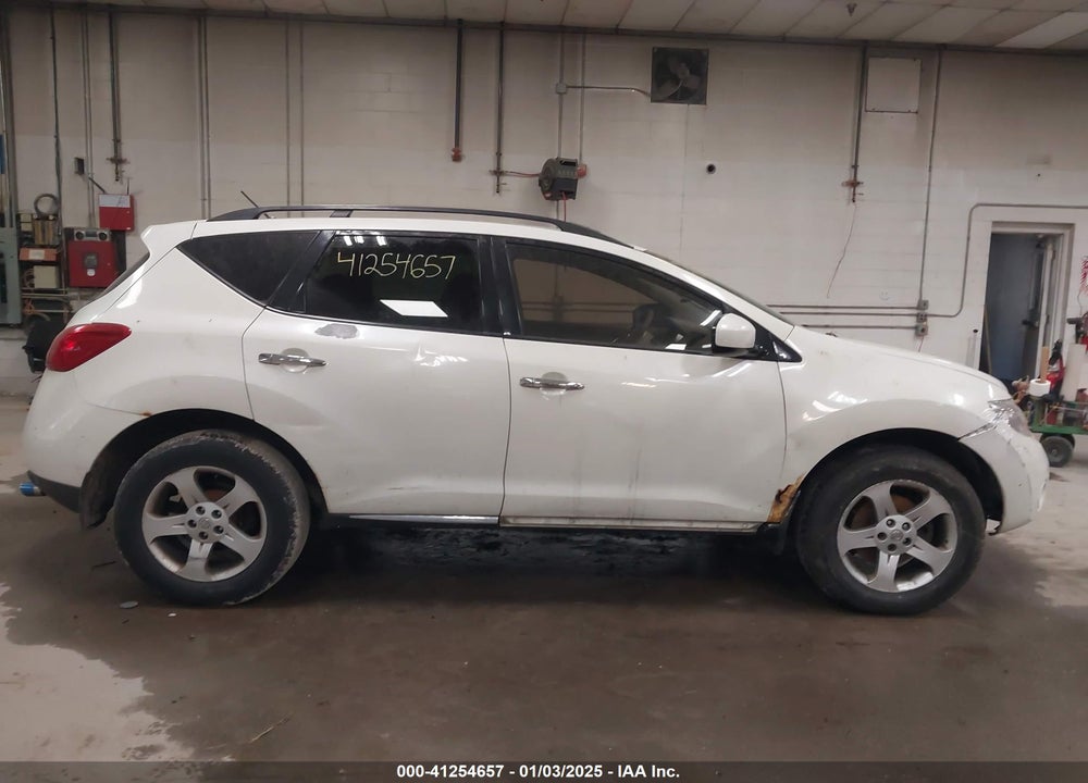 2009 NISSAN MURANO S VIN: JN8AZ18W59W104748