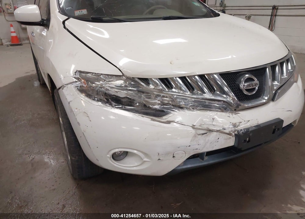 2009 NISSAN MURANO S VIN: JN8AZ18W59W104748