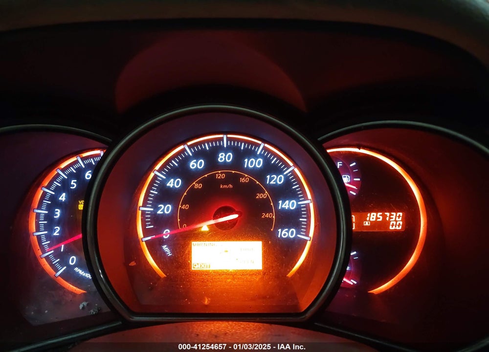 2009 NISSAN MURANO S VIN: JN8AZ18W59W104748