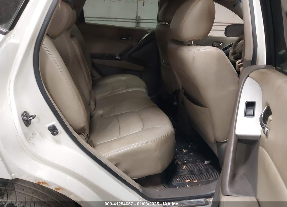 2009 NISSAN MURANO S VIN: JN8AZ18W59W104748
