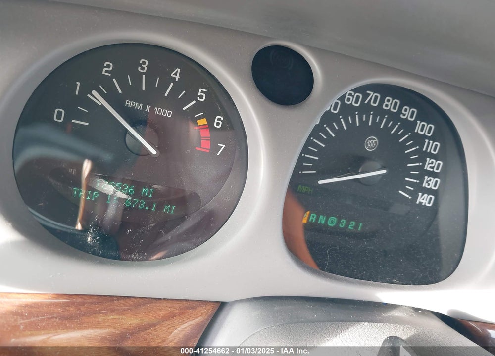 2001 BUICK LESABRE CUSTOM VIN: 1G4HP54K51U266854