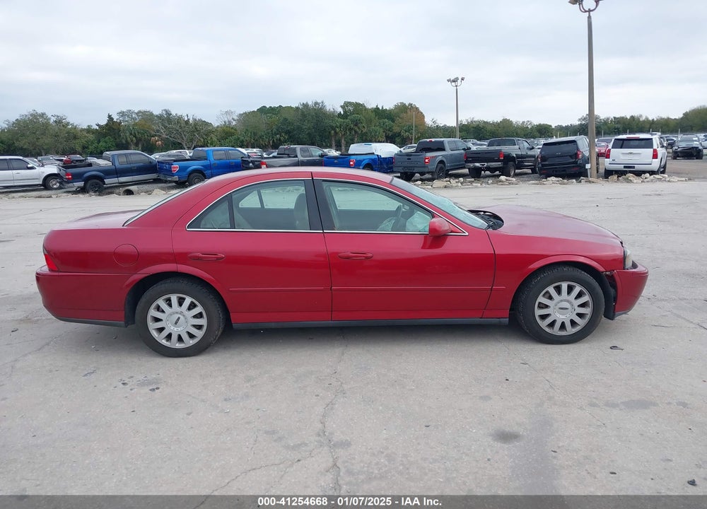 2005 LINCOLN LS V6 VIN: 1LNHM86S95Y647998
