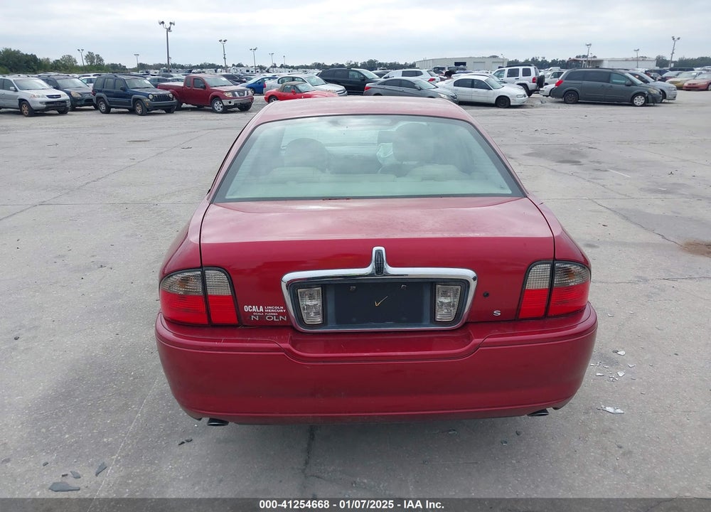 2005 LINCOLN LS V6 VIN: 1LNHM86S95Y647998