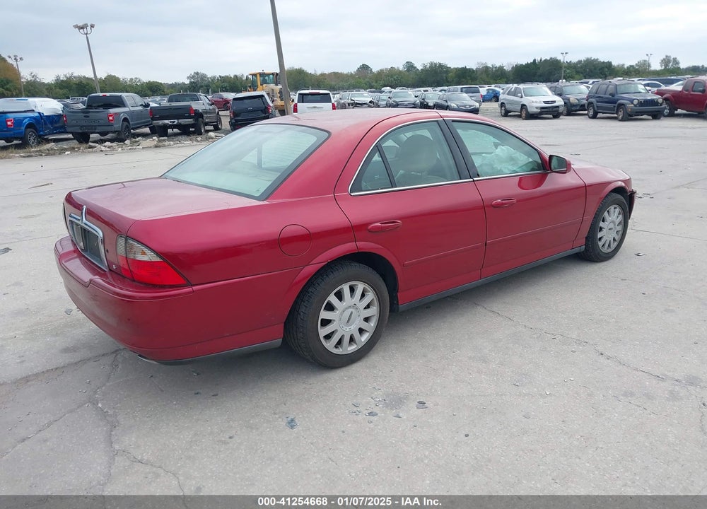 2005 LINCOLN LS V6 VIN: 1LNHM86S95Y647998