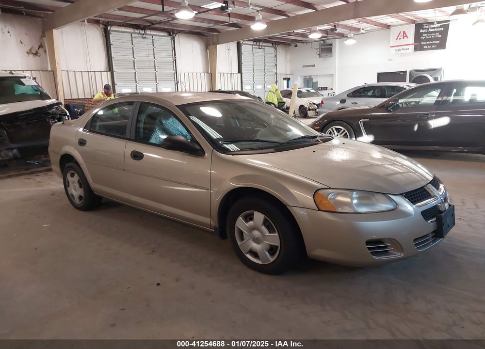 2004 DODGE STRATUS SE VIN: 1B3EL36T44N139526