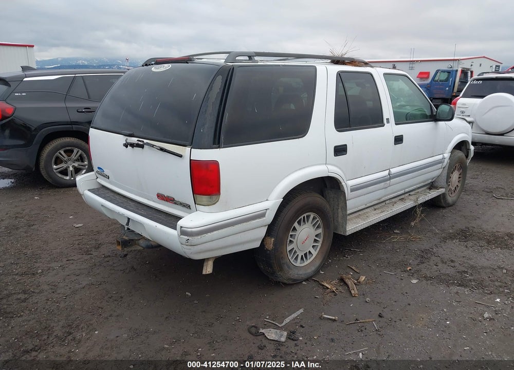 1996 GMC JIMMY VIN: 1GKDT13W4T2533674
