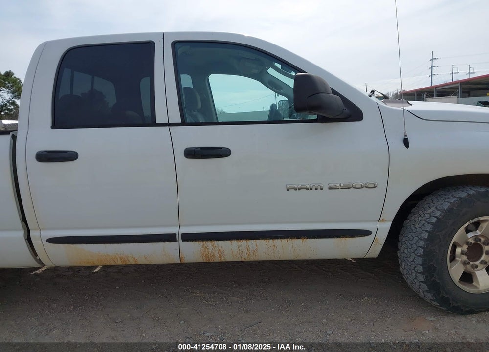 2004 DODGE RAM 2500 SLT/LARAMIE VIN: 3D7KA28C74G274433