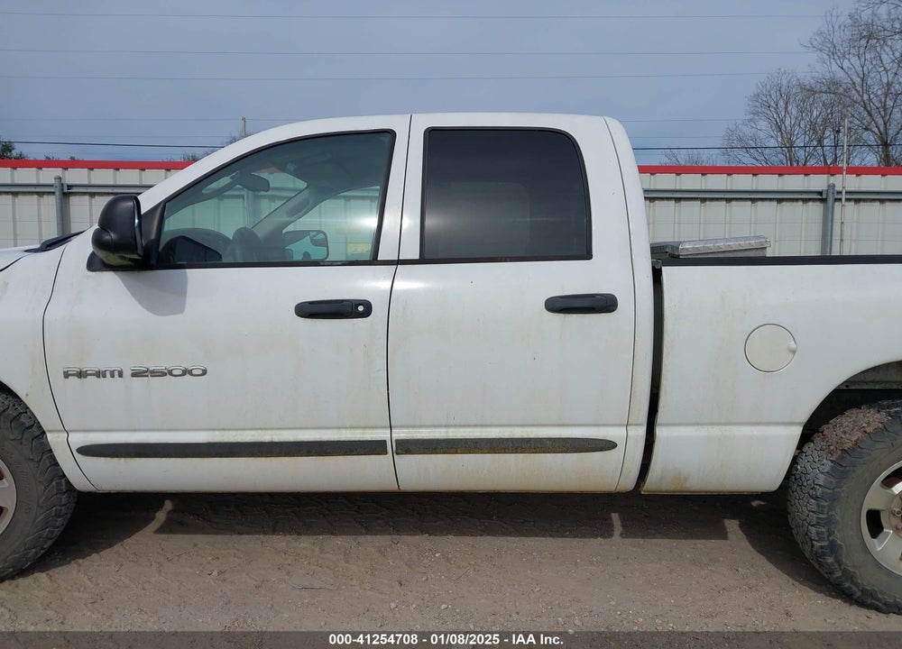 2004 DODGE RAM 2500 SLT/LARAMIE VIN: 3D7KA28C74G274433