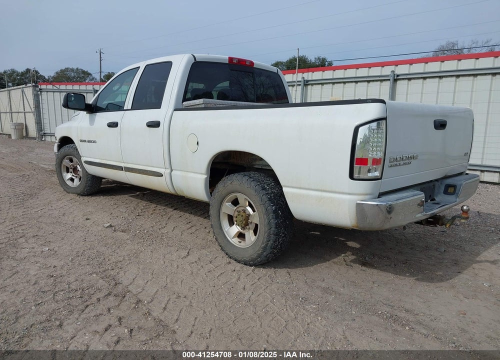 2004 DODGE RAM 2500 SLT/LARAMIE VIN: 3D7KA28C74G274433