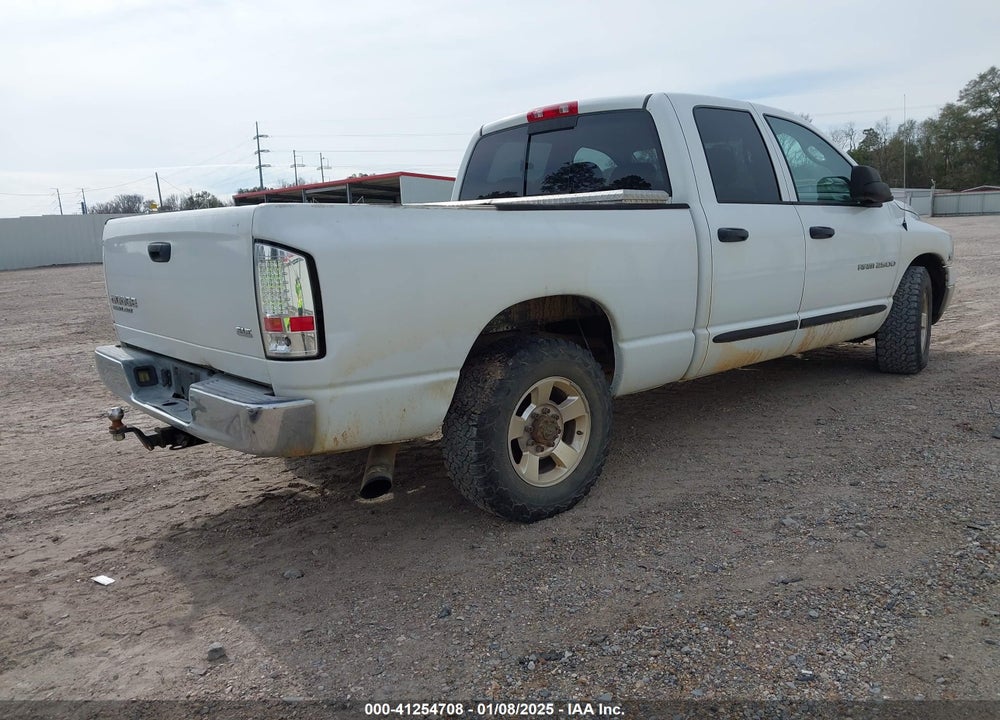 2004 DODGE RAM 2500 SLT/LARAMIE VIN: 3D7KA28C74G274433