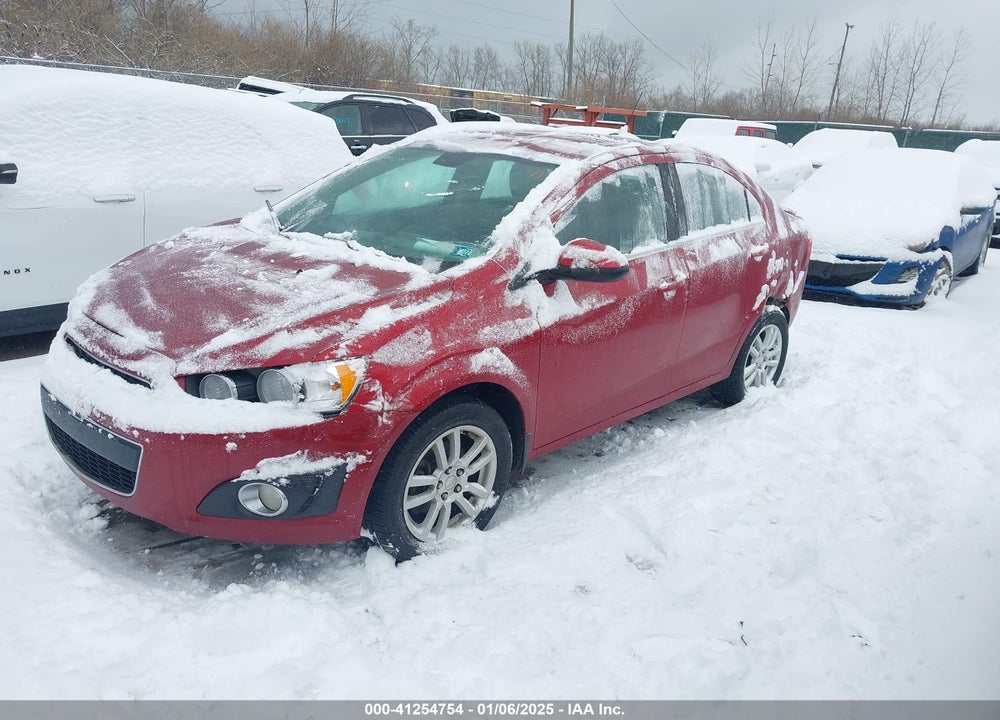 2013 CHEVROLET SONIC LT AUTO VIN: 1G1JC5SG9D4240528