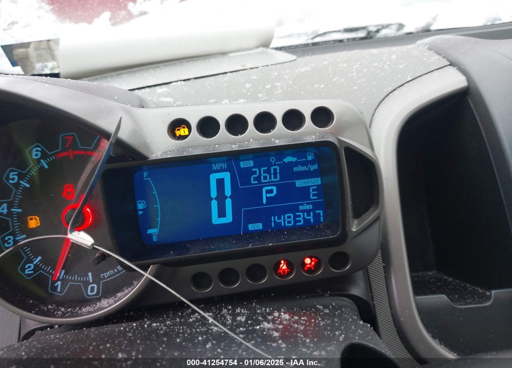 2013 CHEVROLET SONIC LT AUTO VIN: 1G1JC5SG9D4240528