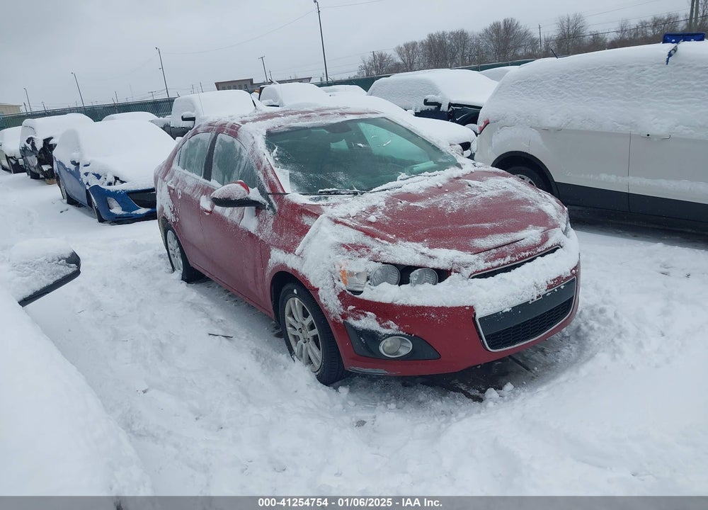 2013 CHEVROLET SONIC LT AUTO VIN: 1G1JC5SG9D4240528