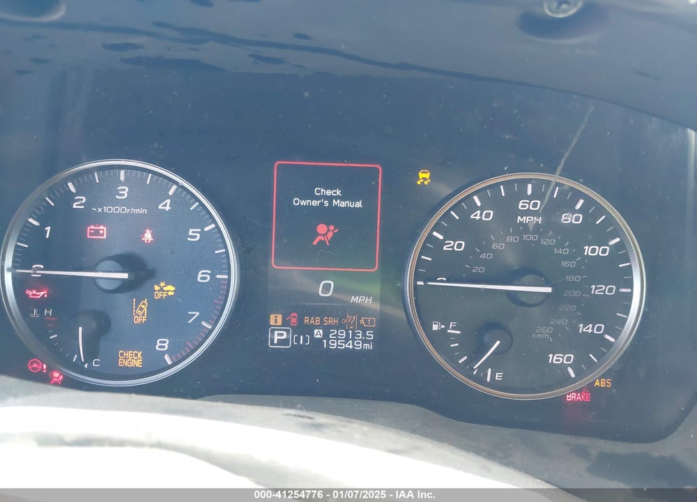 2024 SUBARU CROSSTREK WILDERNESS VIN: 4S4GUHU61R3784034