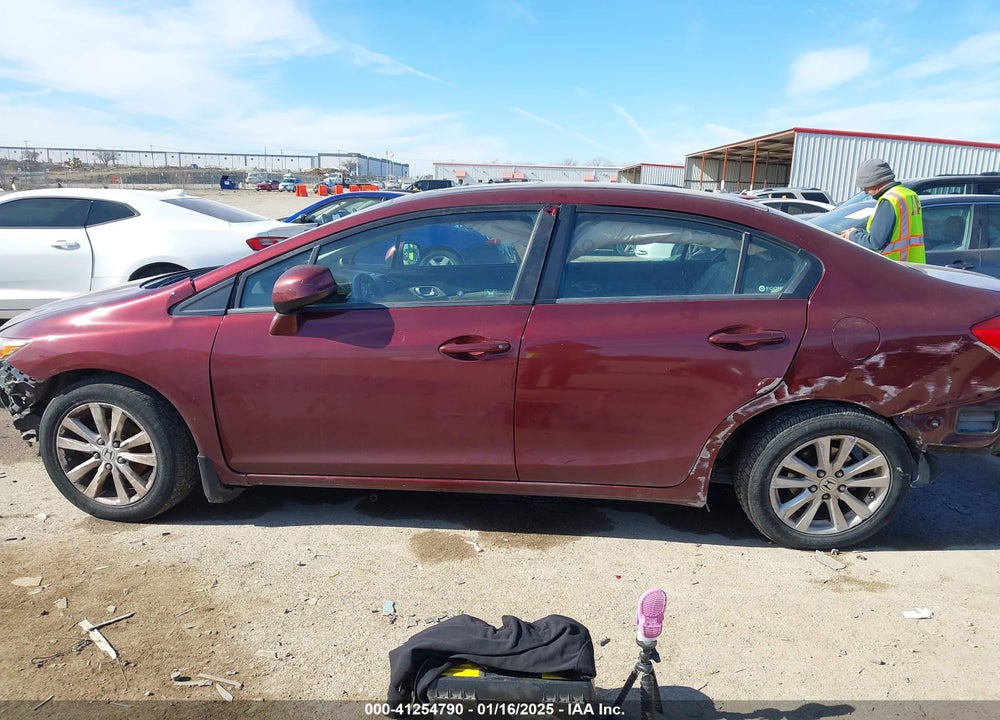 2012 HONDA CIVIC EX VIN: 2HGFB2F83CH591794