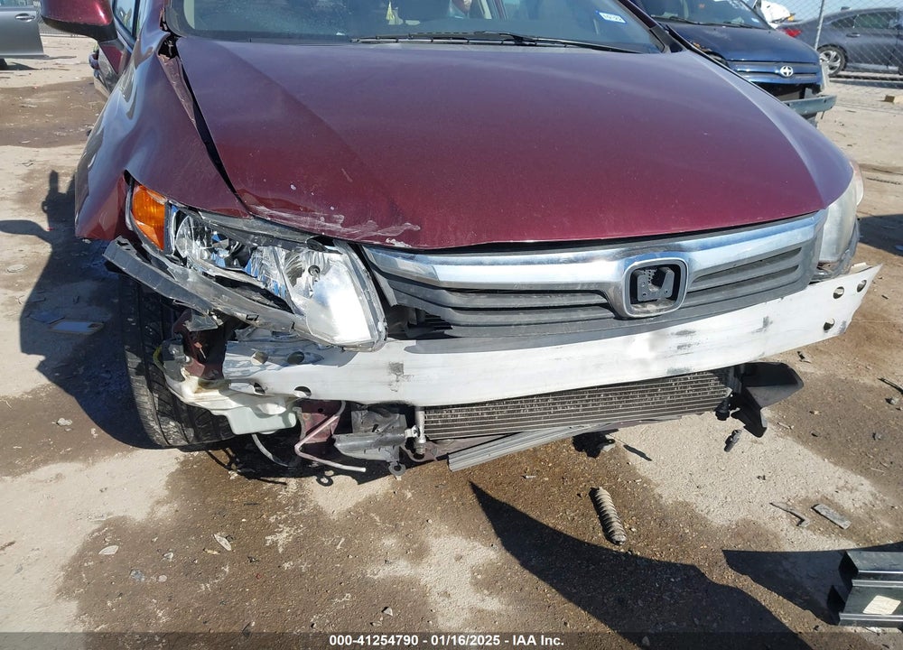 2012 HONDA CIVIC EX VIN: 2HGFB2F83CH591794