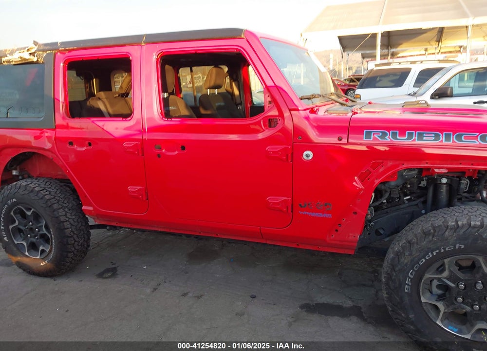 2022 JEEP WRANGLER 4XE UNLIMITED RUBICON 4X4 VIN: 1C4JJXR63NW206709