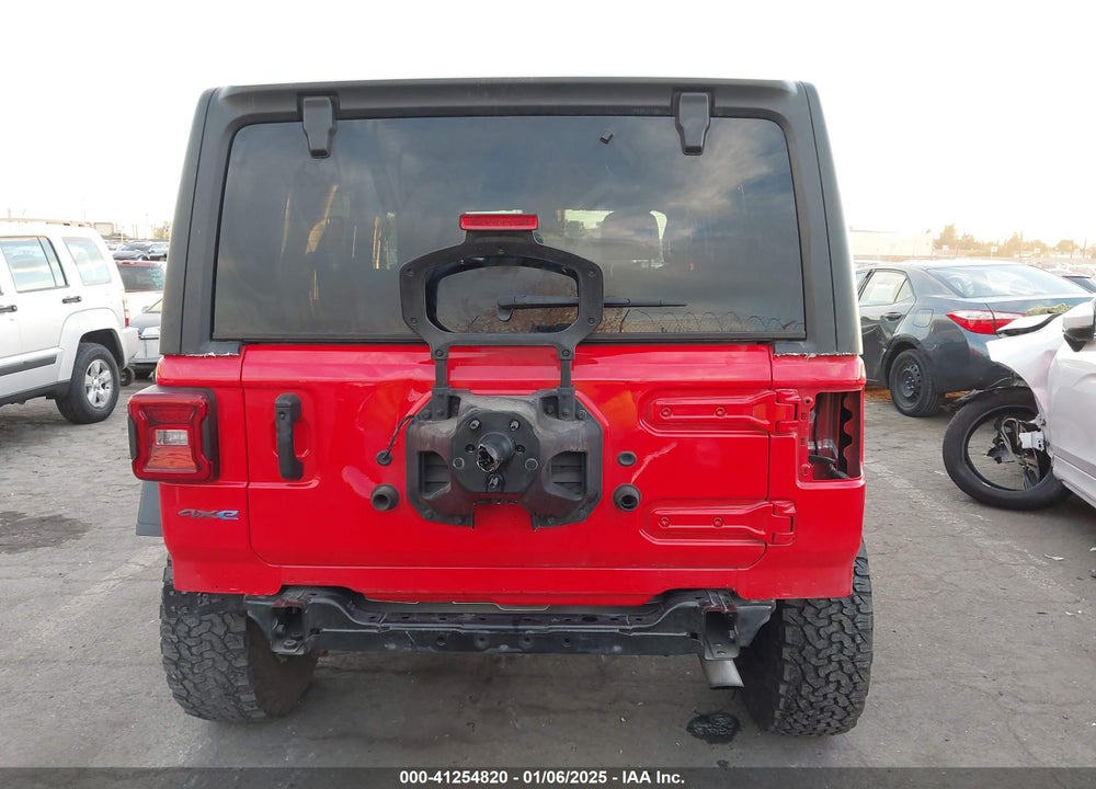 2022 JEEP WRANGLER 4XE UNLIMITED RUBICON 4X4 VIN: 1C4JJXR63NW206709