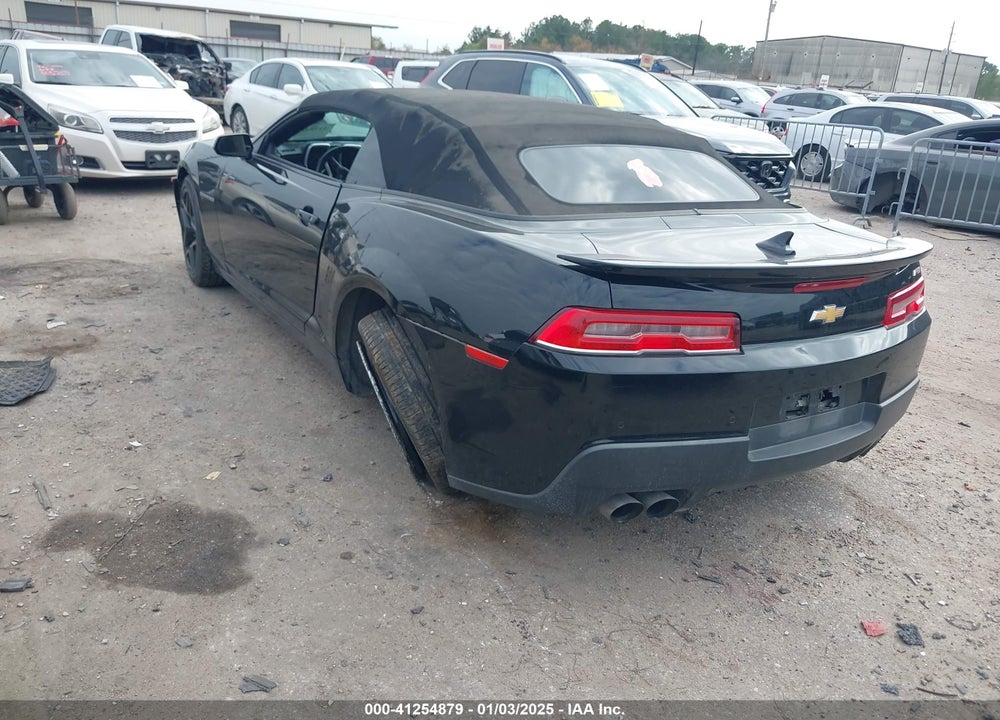 2015 CHEVROLET CAMARO VIN: 2G1FD3D35F9234386