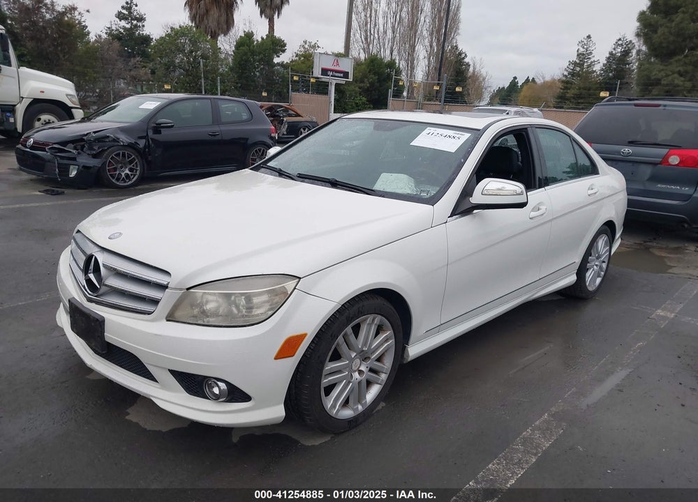 2008 MERCEDES-BENZ C 300 LUXURY/SPORT VIN: WDDGF54XX8F076339