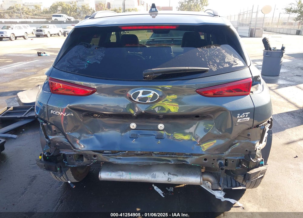 2019 HYUNDAI KONA LIMITED VIN: KM8K3CA57KU240262