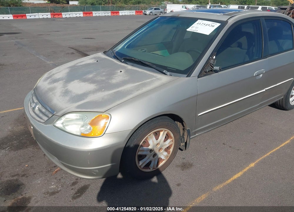 2003 HONDA CIVIC EX VIN: 2HGES26703H540675