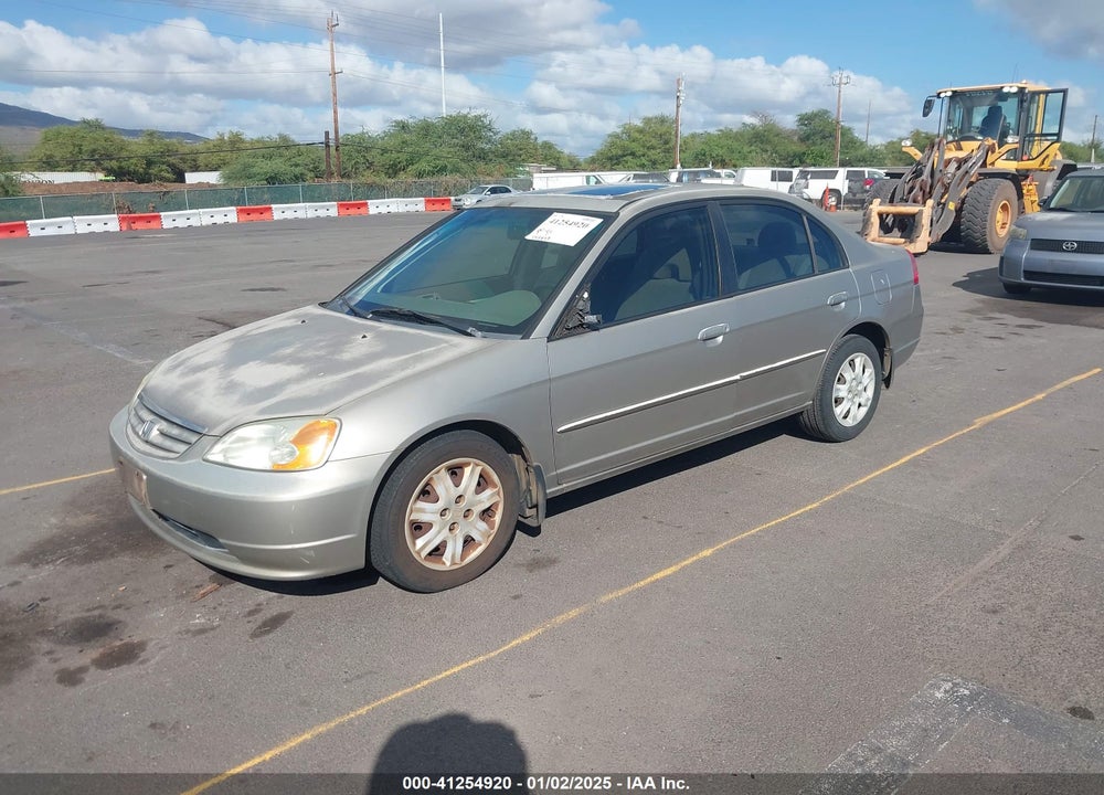 2003 HONDA CIVIC EX VIN: 2HGES26703H540675